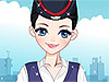 Stewardess Dress-Up Game